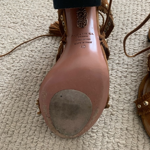 Aquazzura Tulum Sandals/Heels! - Picture 2 of 10